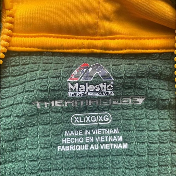 Green Bay packers zip up sweater - Picture 2 of 2